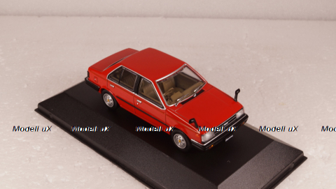 Nissan Sunny 1980 Red, F43-118, First 43 1:43