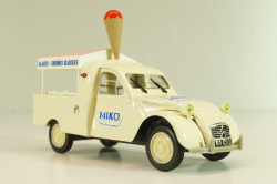 Citroen 2CV ice cream MIKO, beige, 409531B, Norev 1:43