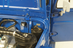 Toyota Land Cruiser 40 Pick Up, blue, KYO8958BL, Kyosho 1:18