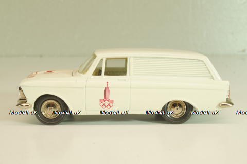 Москвич-434 А6, кремовый, Олимпиада 80,Тантал/Радон 1:43