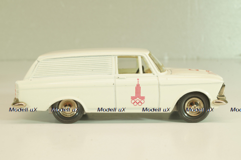 Москвич-434 А6, кремовый, Олимпиада 80,Тантал/Радон 1:43