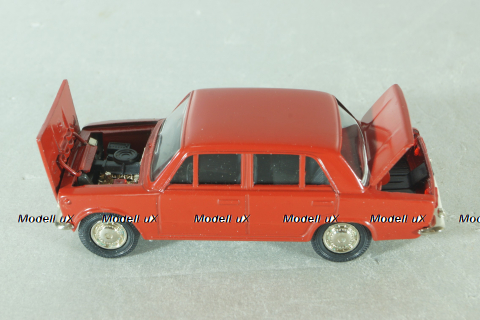 Ваз-2101, красный, июль 1990г. , Тантал/Радон 1:43