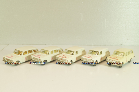 Москвич-427 А4, кофе с молоком, Олимпиада 80, декабрь 19..г., Тантал/Радон 1:43 Редкий цвет!