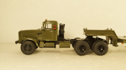 Краз-257 с п/п ЧМЗАП-5523 Хаки, SSM7028, SSM 1:43