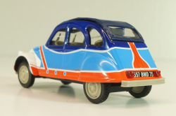 Citroen 2CV 6 Basket, white/blue/red, 409534H, Norev 1:43
