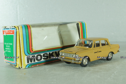 Москвич-408, такси, 1989г., Тантал/Радон 1:43