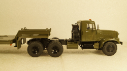 Краз-257 с п/п ЧМЗАП-5523 Хаки, SSM7028, SSM 1:43