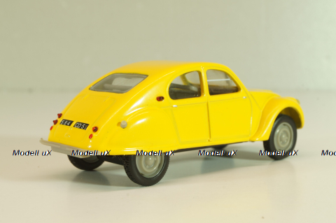 Citroën 2CV Dagonet 1956, yellow, 409522N, Norev 1:43