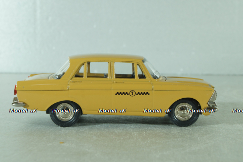 Москвич-408, такси, 1989г., Тантал/Радон 1:43
