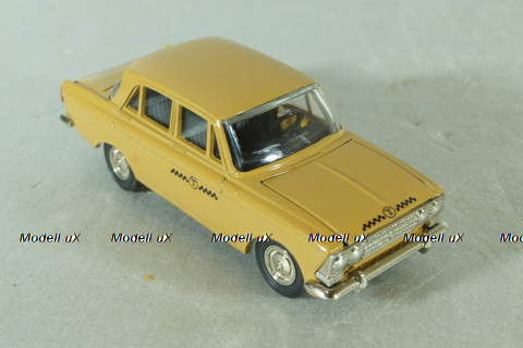 Москвич-408, такси, 1989г., Тантал/Радон 1:43