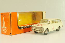 Москвич-427 А4, кофе с молоком, Олимпиада 80, декабрь 19..г., Тантал/Радон 1:43 Редкий цвет!
