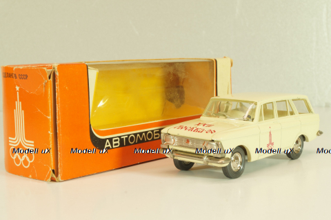 Москвич-427 А4, кофе с молоком, Олимпиада 80, декабрь 19..г., Тантал/Радон 1:43 Редкий цвет!