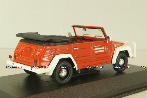 Volkswagen 181, fire engine Neuwied 1969, red, 430050090, Minichamps 1:43