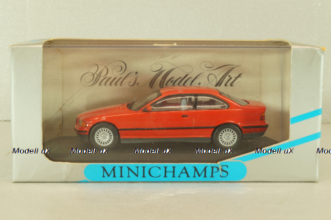 BMW 325 (E36) 1991, red, 430023322, Minichamps 1:43