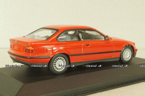 BMW 325 (E36) 1991, red, 430023322, Minichamps 1:43