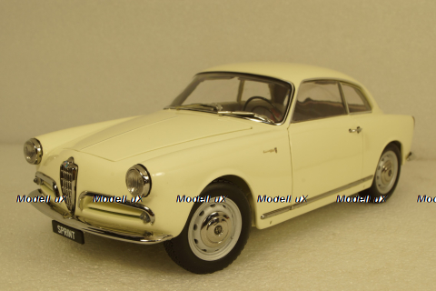 Alfa Romeo Giulietta Sprint 1954, white, 08957W0, Kyosho 1:18