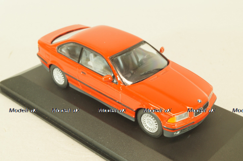 BMW 325 (E36) 1991, red, 430023322, Minichamps 1:43