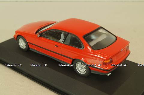 BMW 325 (E36) 1991, red, 430023322, Minichamps 1:43