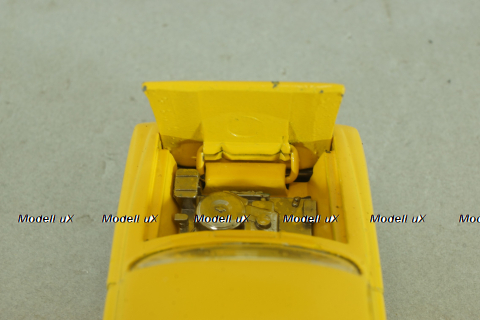 Москвич-412 А2, желтый, 2 зажима,Тантал/Радон 1:43