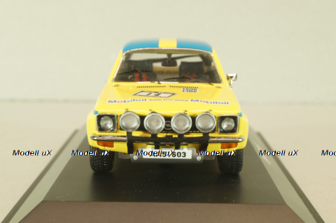 Opel Ascona A #14 RAC Rallye 1972, yellow, 02678, Schuco 1:43