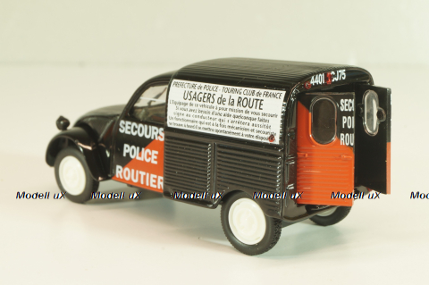 Citroen 2CV fourgonnette secours routiers Paris, 409538M, Norev 1:43