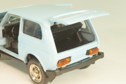 Ваз-2121 Нива, голубая, апрель 1991г., Тантал/Радон 1:43