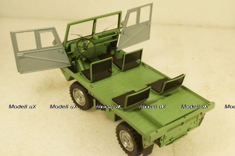 Steyr-Puch Haflinger green/grey, 450044000, Schuco 1:18