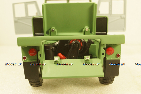 Steyr-Puch Haflinger green/grey, 450044000, Schuco 1:18