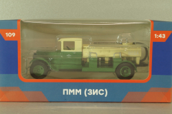 ПММ, на шасси Зис, зеленый, Легендарные грузовики СССР №109, Modimio 1:43