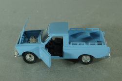 Москвич-Пикап, голубой, Агат 1:43