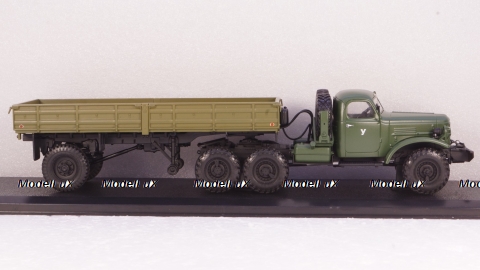 Зил-157 с активным полуприцепом ММЗ-584, TruckTyr 1:43