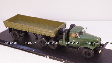 Зил-157 с активным полуприцепом ММЗ-584, TruckTyr 1:43