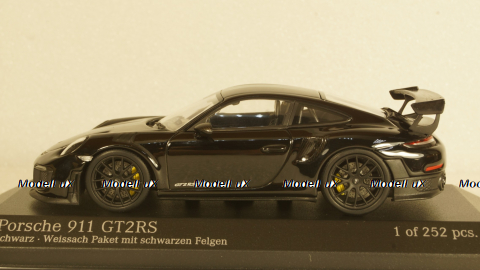 Porsche 911 (991.2) GT2RS 2018 Black Wheels, 410067290, Minichamps 1:43