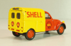 Citroen 2CV AZU fourgonnette "SHELL", red/yellow, Norev 1:43