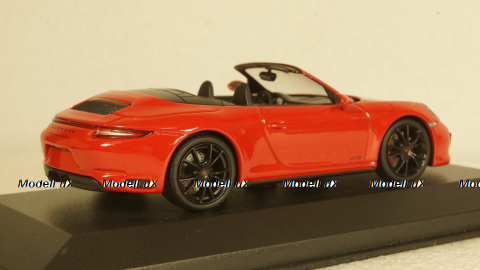Porsche 911 (991.2) Carrera 4GTS Cabriolet 2017, red, 410067330, Minichamps 1:43