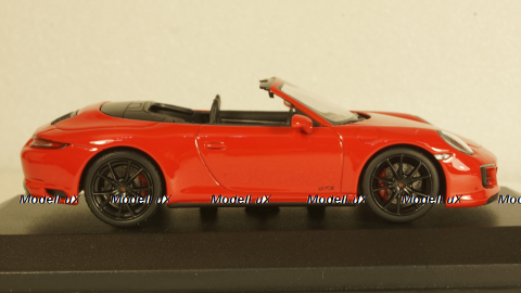 Porsche 911 (991.2) Carrera 4GTS Cabriolet 2017, red, 410067330, Minichamps 1:43