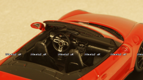 Porsche 911 (991.2) Carrera 4GTS Cabriolet 2017, red, 410067330, Minichamps 1:43