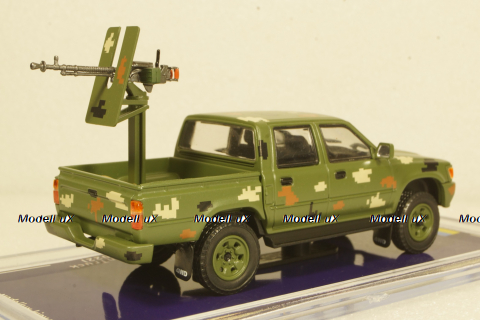 Toyota Hilux SR5 Ukraine Territorial Forces Gun Truck (Chernobaevka 2022), TruckTyr 1:43