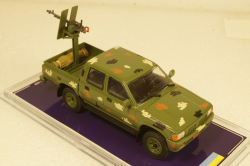 Toyota Hilux SR5 Ukraine Territorial Forces Gun Truck (Chernobaevka 2022), TruckTyr 1:43