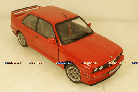 BMW E30 1986, red, 1801502, Solido 1:18 Уценка!