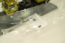 ГТК-40(53) автомобиль для перевозки газовых балонов, на шасси Газ-53 1958, красный, SSM1390, SSM 1:43