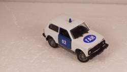 Ваз 21215 Нива ГАИ, Агат 1:43 
