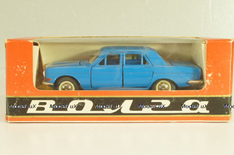 Газ-24 Волга, А14, синий, Олимпийская, декабрь 19..г, Тантал/Радон 1:43