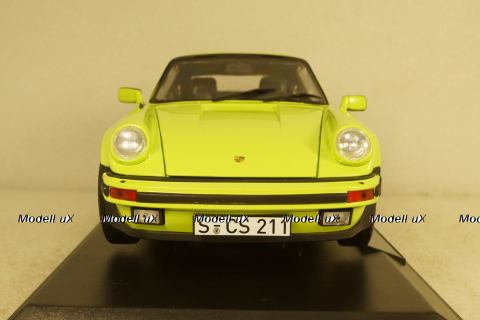 Porsche 911 Turbo 3.0 1976 Light Green, 187666, Norev 1:18