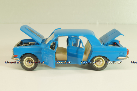 Газ-24 Волга, А14, синий, Олимпийская, декабрь 19..г, Тантал/Радон 1:43