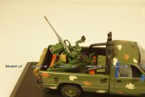 Dodge RAM 2500 Ukraine Territorial Forces Gun Truck (Mariupol 2022), TruckTyr 1:43