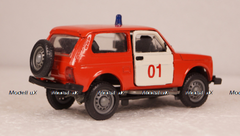 Ваз 21215 Нива пожарная, Агат 1:43 