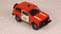 Ваз 21215 Нива пожарная, Агат 1:43 