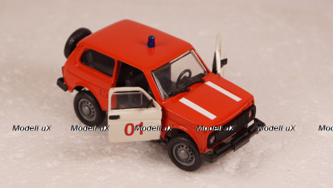Ваз 21215 Нива пожарная, Агат 1:43 