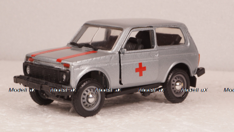 Ваз 21215 Нива медицинская, Агат 1:43 
